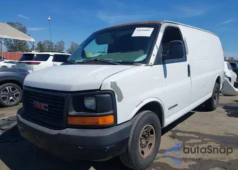 2003 GMC Savana Standard from USA, damaged, VIN 1GTHG35U831133678